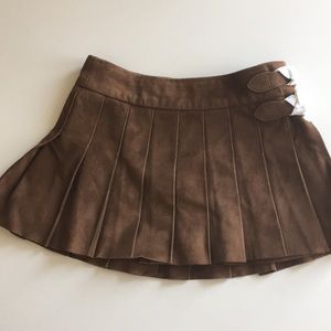 Ralph Lauren little girls suede skirt